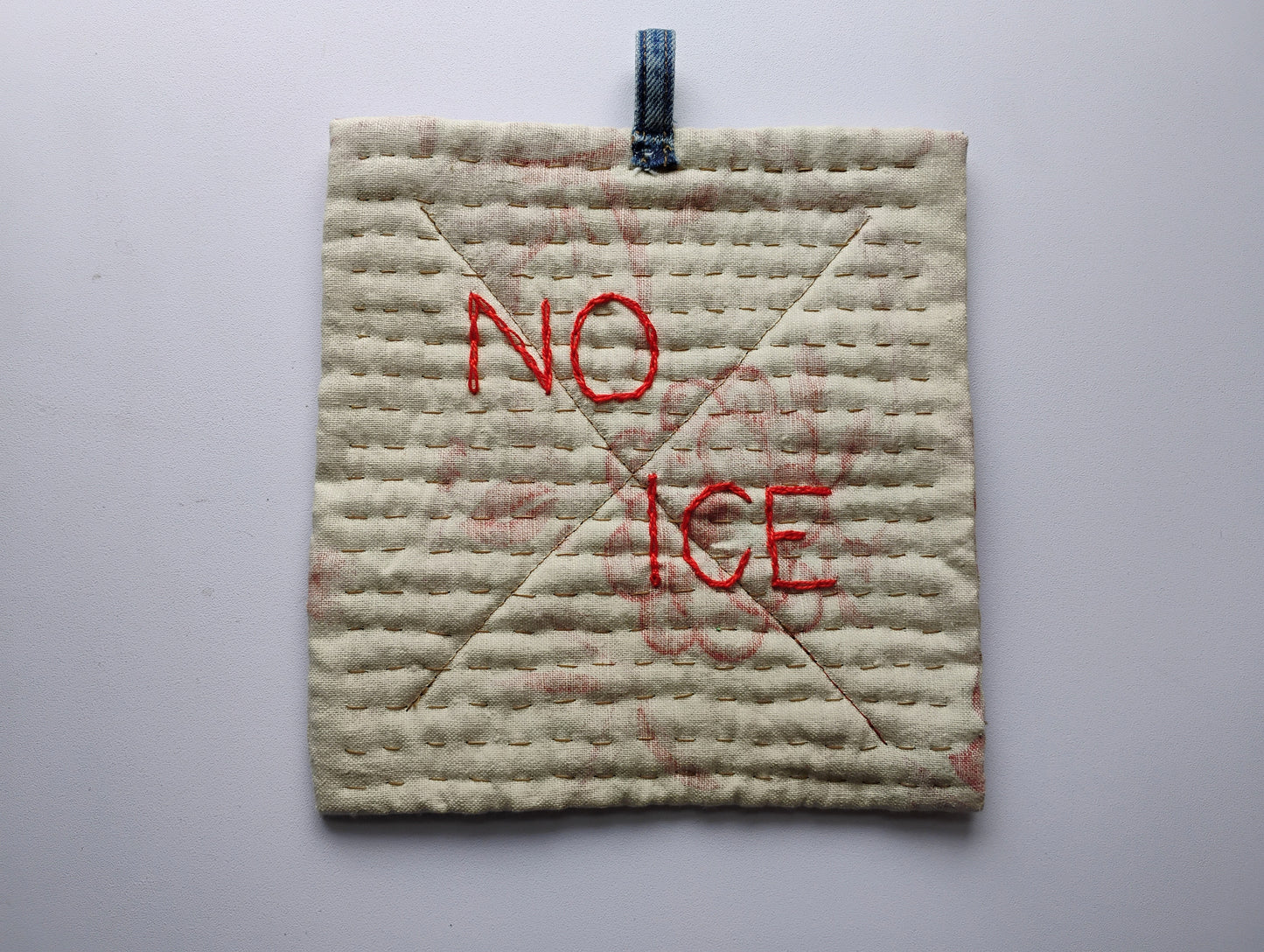NO ICE pot holder trivet