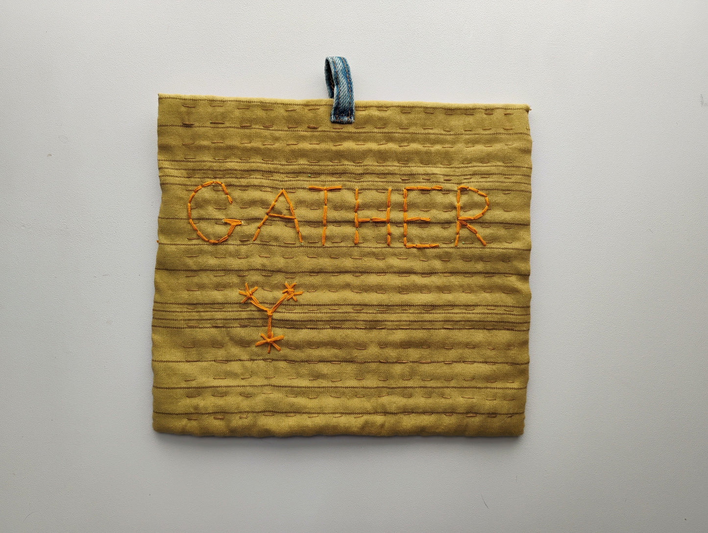 GATHER pot holder trivet