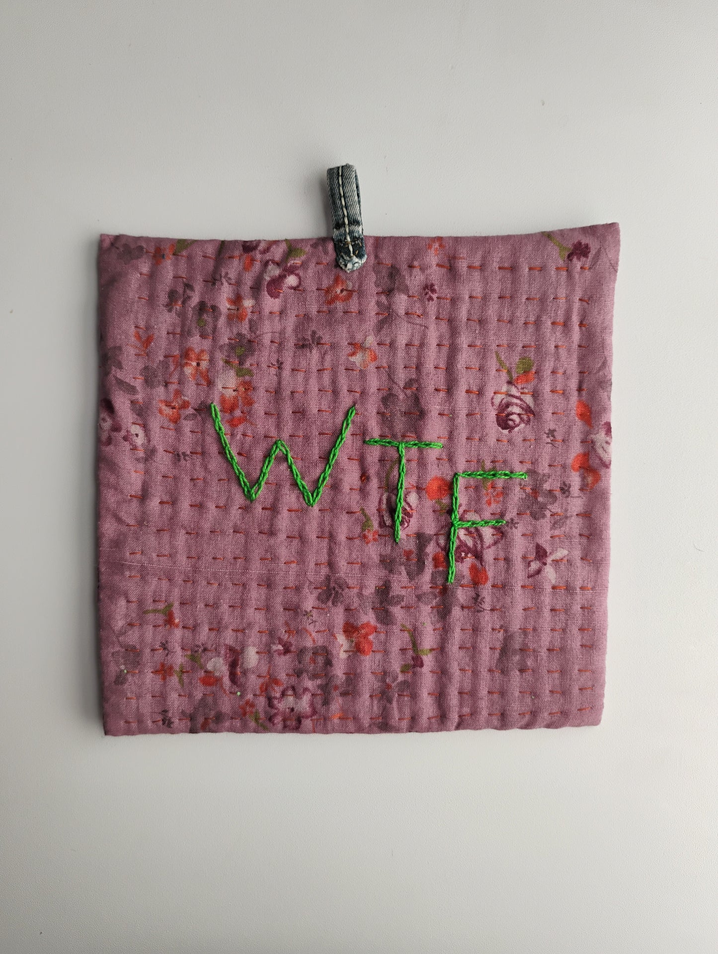 WTF pot holder trivet