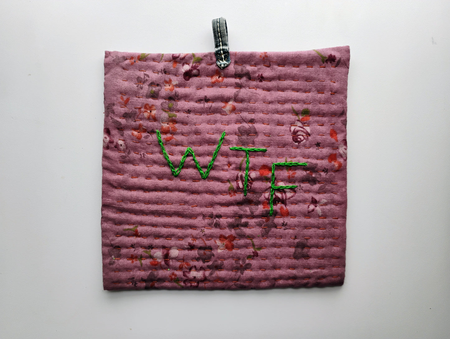 WTF pot holder trivet